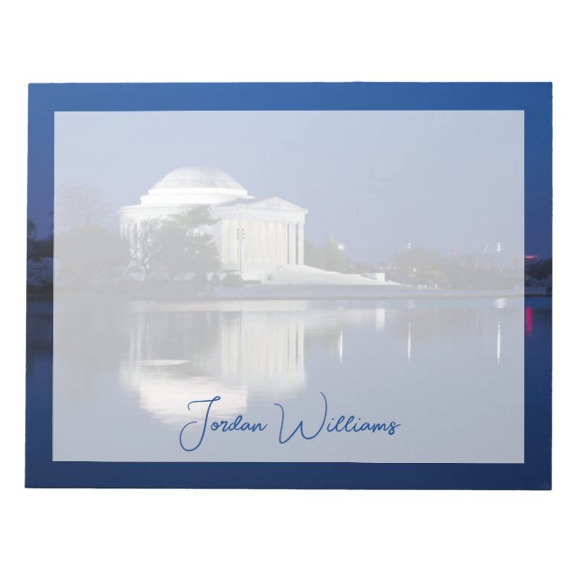 Denkmäler | Das Jefferson Memorial Notizblock (Vorderseite)