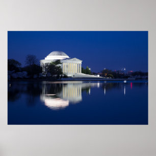 Denkmäler   Das Jefferson Memorial Poster