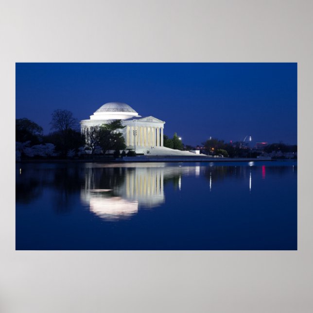 Denkmäler | Das Jefferson Memorial Poster (Vorne)
