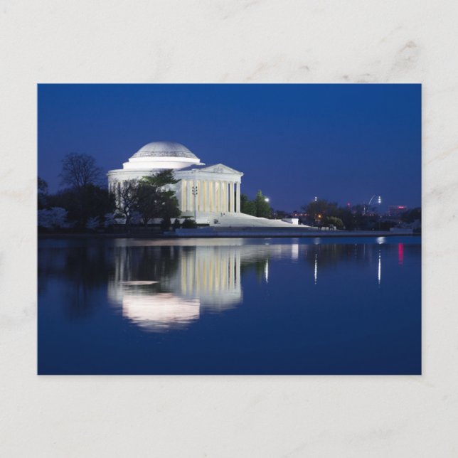 Denkmäler | Das Jefferson Memorial Postkarte (Vorderseite)