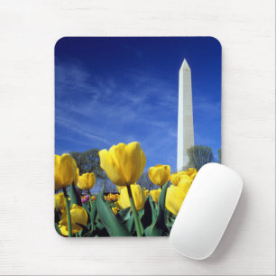 Denkmäler   Denkmal von Washington im Frühjahr Mousepad