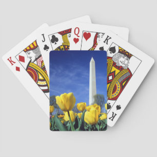 Denkmäler   Denkmal von Washington im Frühjahr Spielkarten