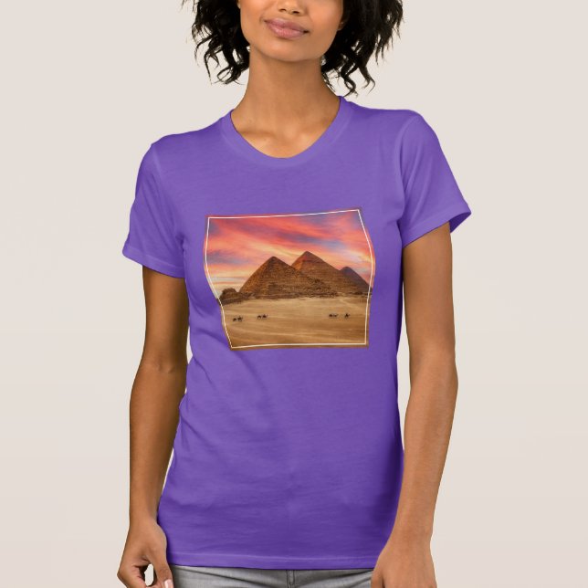 Denkmäler | Die großen Pyramiden T-Shirt (Vorderseite)