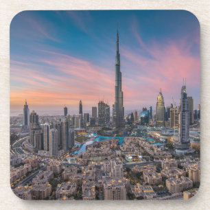 Denkmäler Dubai Cityscape Getränkeuntersetzer