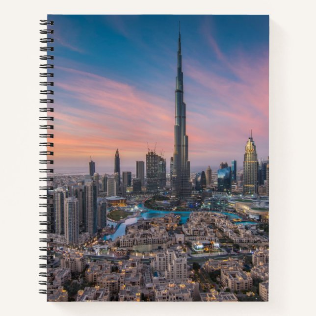 Denkmäler | Dubai Cityscape Notizbuch (Vorderseite)