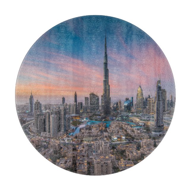 Denkmäler | Dubai Cityscape Schneidebrett (Vorderseite)
