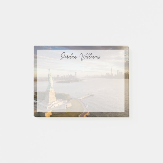 Denkmäler | Freiheitsstatue Post-it Klebezettel (Vorderseite)