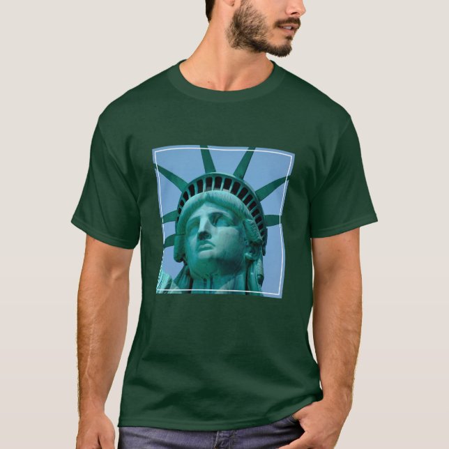 Denkmäler | Freiheitsstatue T-Shirt (Vorderseite)