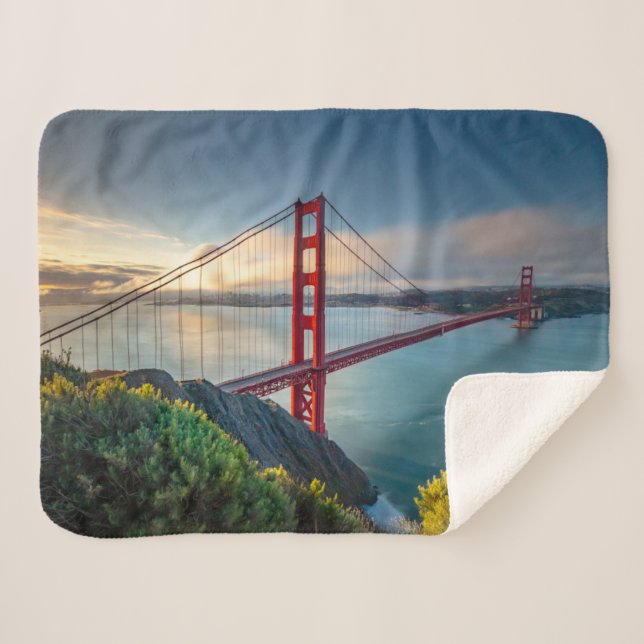 Denkmäler | Golden Gate San Francisco Sherpadecke (Vorderseite (Horizontal))