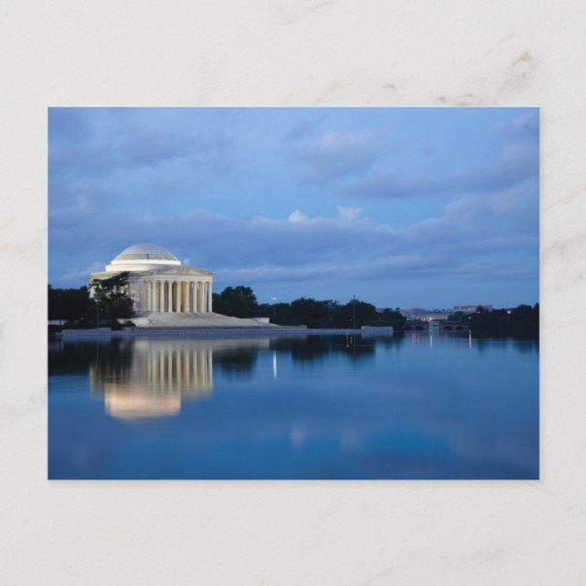 Denkmäler | Jefferson Memorial Postkarte (Vorderseite)