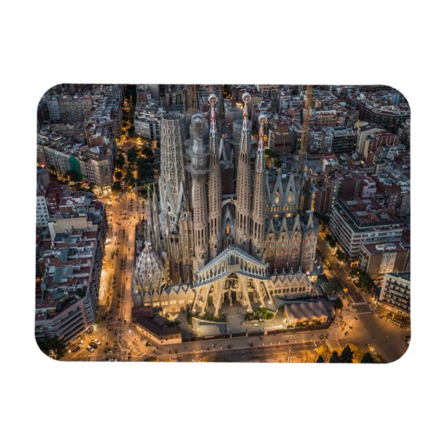 Denkmäler | La Sagrada Familia Magnet (Horizontal)