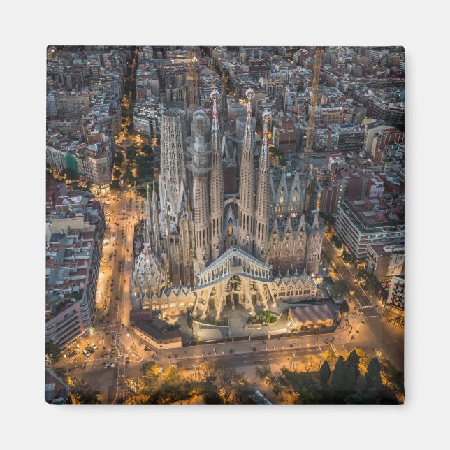Denkmäler | La Sagrada Familia Magnet (Vorne)