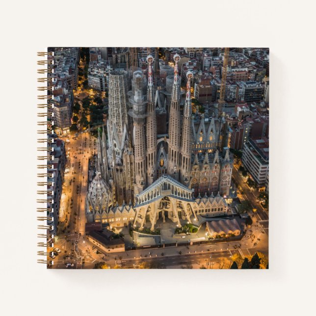 Denkmäler | La Sagrada Familia Notizbuch (Vorderseite)