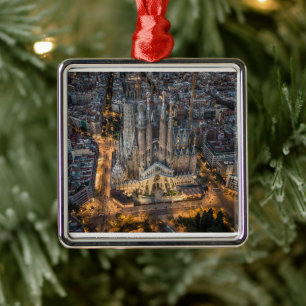 Denkmäler   La Sagrada Familia Ornament Aus Metall