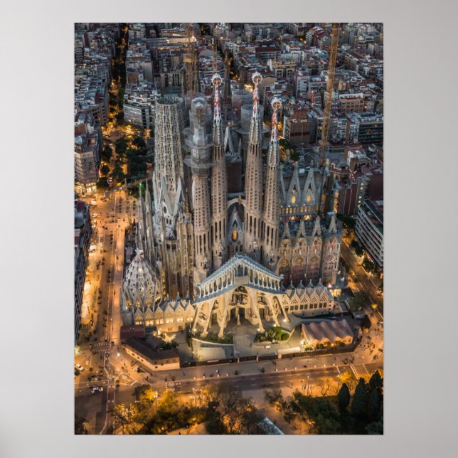 Denkmäler | La Sagrada Familia Poster (Vorne)