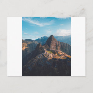Denkmäler   Machu Picchu, Peru Postkarte