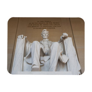 Denkmäler   Memorial Lincoln Magnet