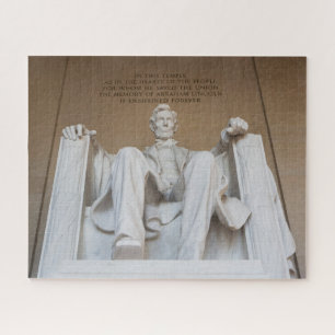 Denkmäler   Memorial Lincoln Puzzle