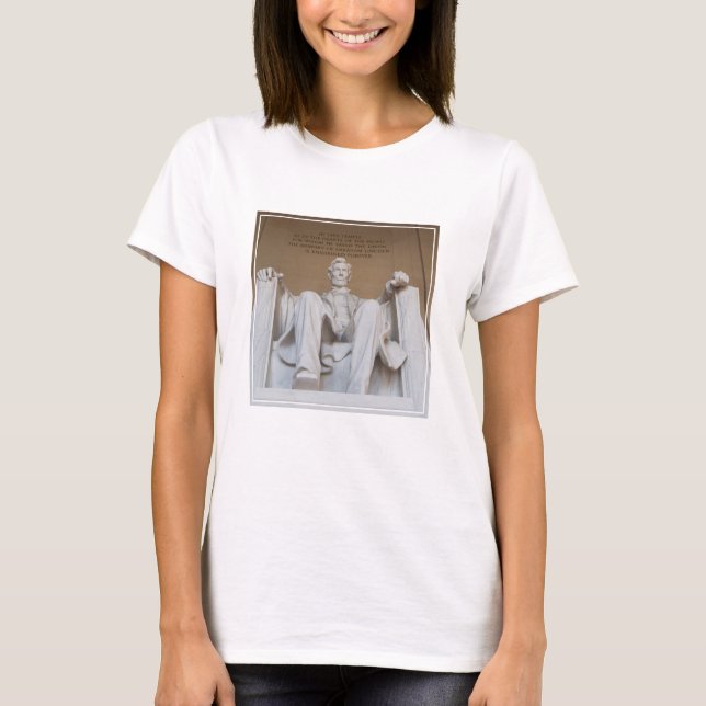 Denkmäler | Memorial Lincoln T-Shirt (Vorderseite)