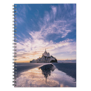 Denkmäler   Mont Saint-Michel, Normandie Frankreic Notizblock
