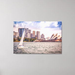 Denkmäler Opernhaus Sydney Leinwanddruck