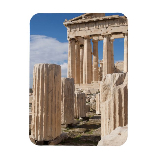 Denkmäler | Parthenon Acropolis Athen Griechenland Magnet (Vertikal)