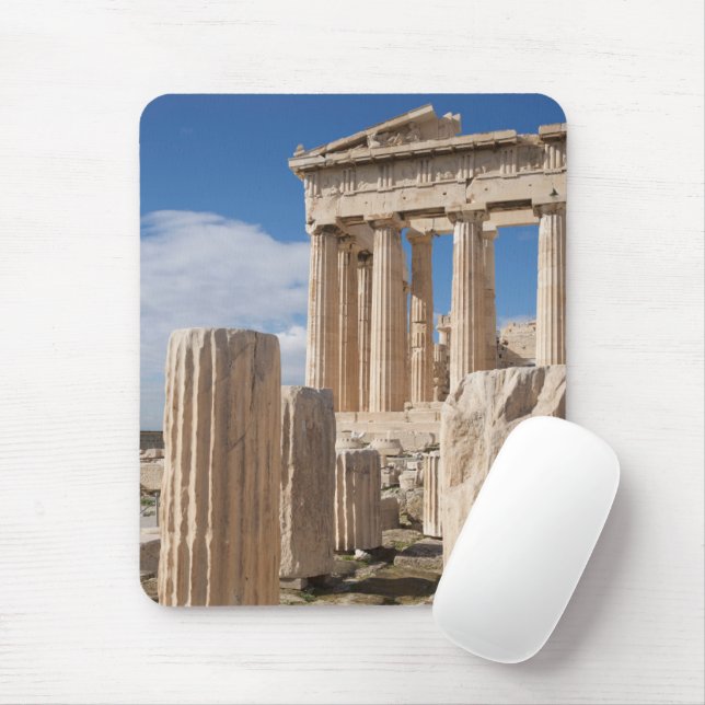 Denkmäler | Parthenon Acropolis Athen Griechenland Mousepad (Mit Mouse)
