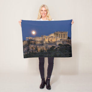 Denkmäler Parthenon Athen, Griechenland Fleecedecke
