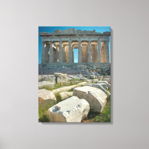 Denkmäler   Parthenon Athen, Griechenland Leinwanddruck