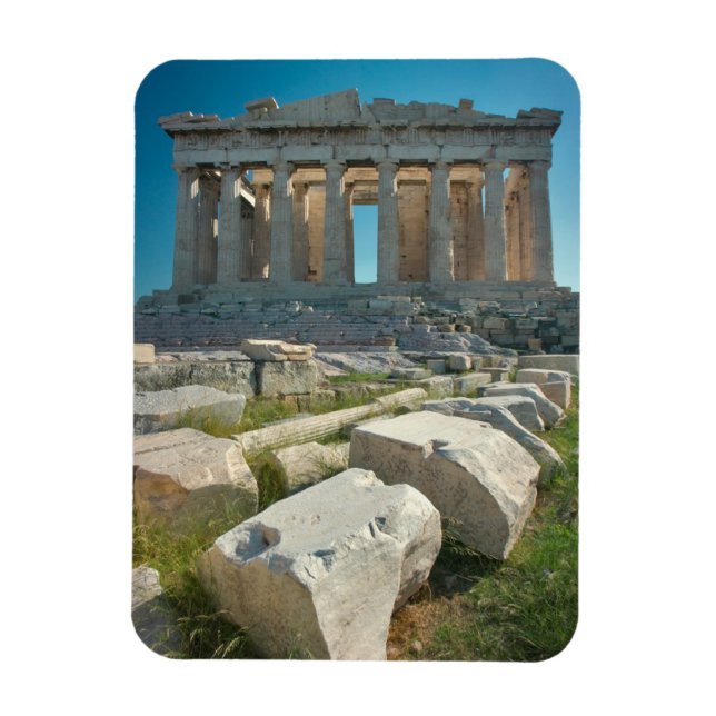 Denkmäler | Parthenon Athen, Griechenland Magnet (Vertikal)