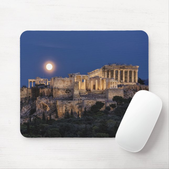 Denkmäler | Parthenon Athen, Griechenland Mousepad (Mit Mouse)