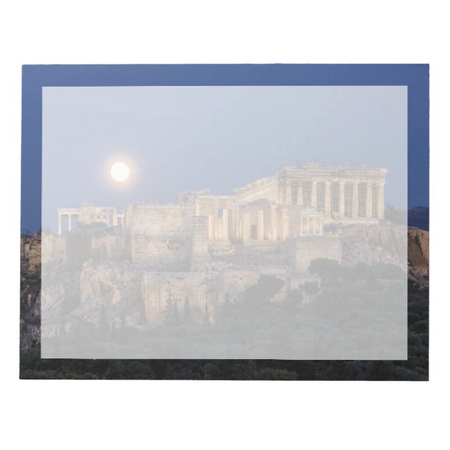 Denkmäler | Parthenon Athen, Griechenland Notizblock (Vorderseite)