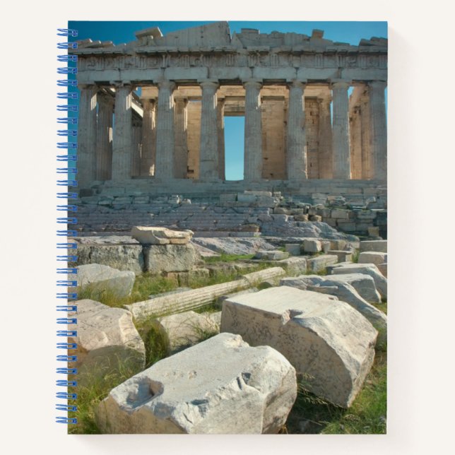 Denkmäler | Parthenon Athen, Griechenland Notizbuch (Vorderseite)