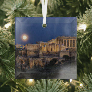 Denkmäler   Parthenon Athen, Griechenland Ornament Aus Glas