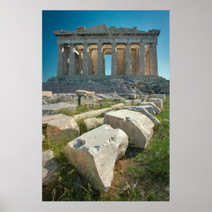 Denkmäler   Parthenon Athen, Griechenland Poster