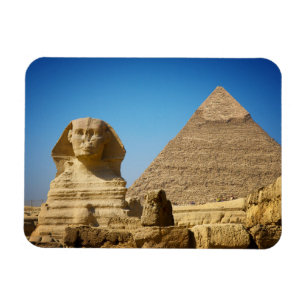 Denkmäler   Sphinx & Pyramide Ägyptens Magnet