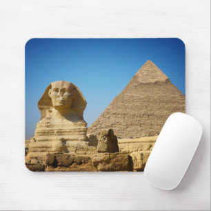 Denkmäler   Sphinx & Pyramide Ägyptens Mousepad