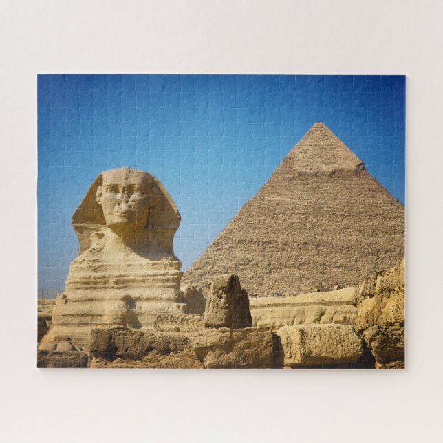 Denkmäler | Sphinx & Pyramide Ägyptens Puzzle (Horizontal)