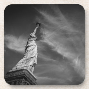 Denkmäler Statue of Liberty Manhattan NYC Getränkeuntersetzer