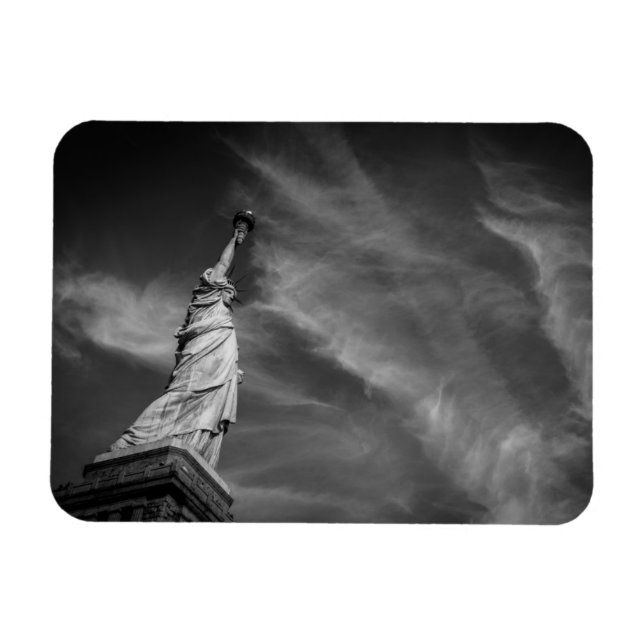 Denkmäler | Statue of Liberty Manhattan NYC Magnet (Horizontal)