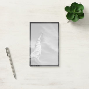 Denkmäler   Statue of Liberty Manhattan NYC Post-it Klebezettel