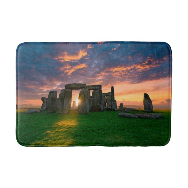 Denkmäler | Stonhenge, England Badematte (Vorderseite)