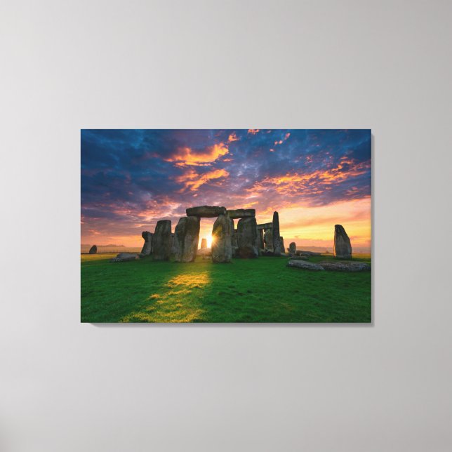 Denkmäler | Stonhenge, England Leinwanddruck (Vorderseite)