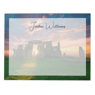 Denkmäler   Stonhenge, England Notizblock