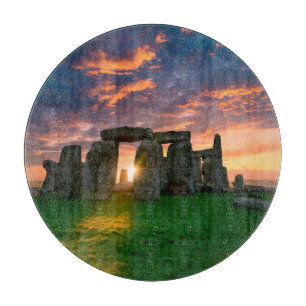 Denkmäler Stonhenge, England Schneidebrett