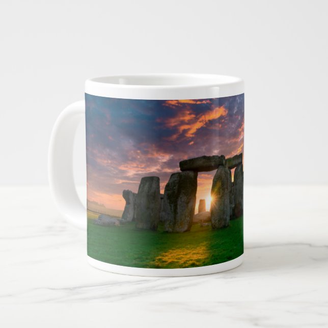 Denkmäler Stonhenge | Jumbo-Tasse (Vorderseite Links)