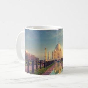 Denkmäler Taj Mahal Colors Kaffeetasse