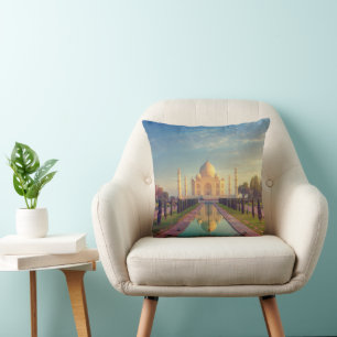Denkmäler   Taj Mahal Colors Kissen