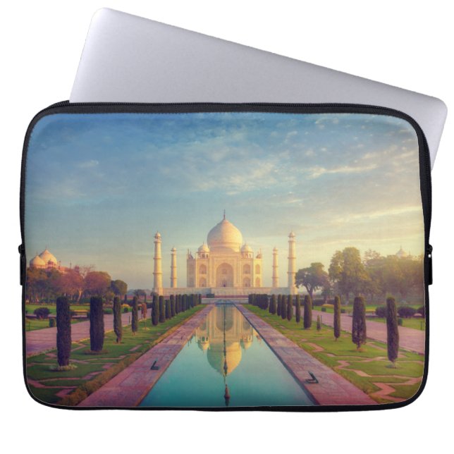 Denkmäler | Taj Mahal Colors Laptopschutzhülle (Vorderseite)