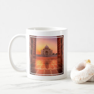 Denkmäler   Taj Mahal, Indien bei Sunset Kaffeetasse